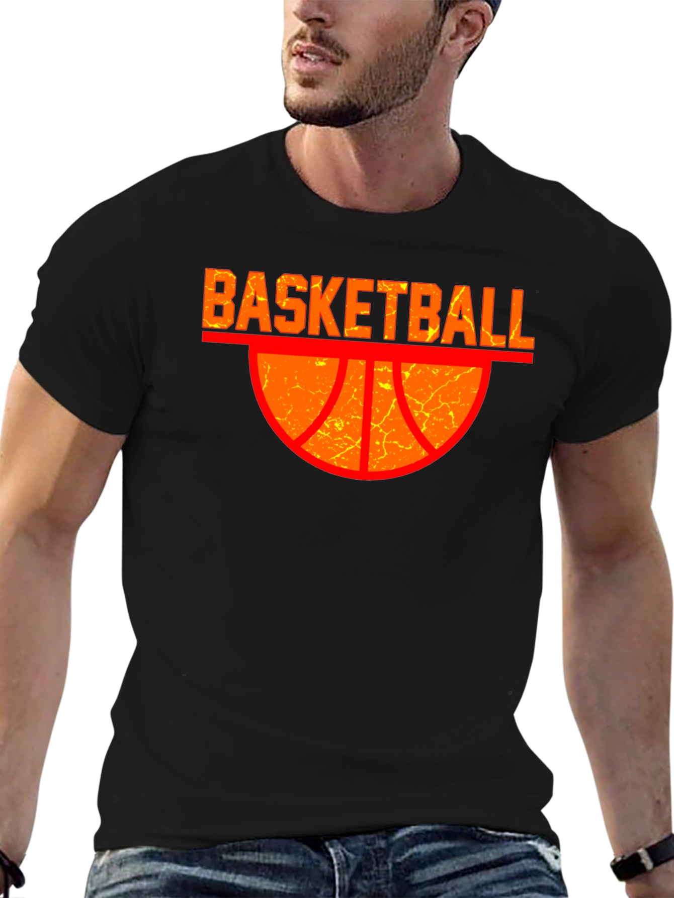 Basketball Graphic T-Shirt - Stylish & Comfortable