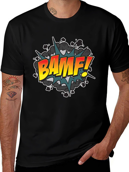 BAMF! Graphic Tee - Comic Book Style