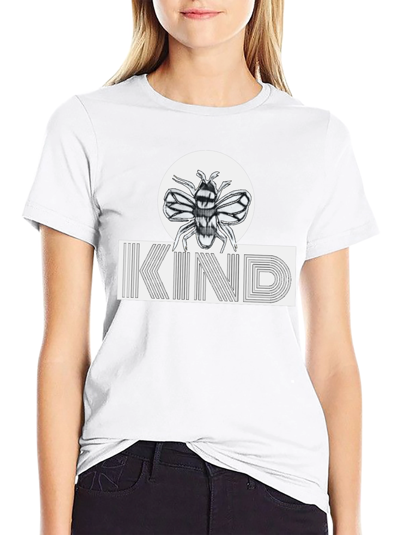 Be Kind Bee Graphic Tee - Stylish Comfort