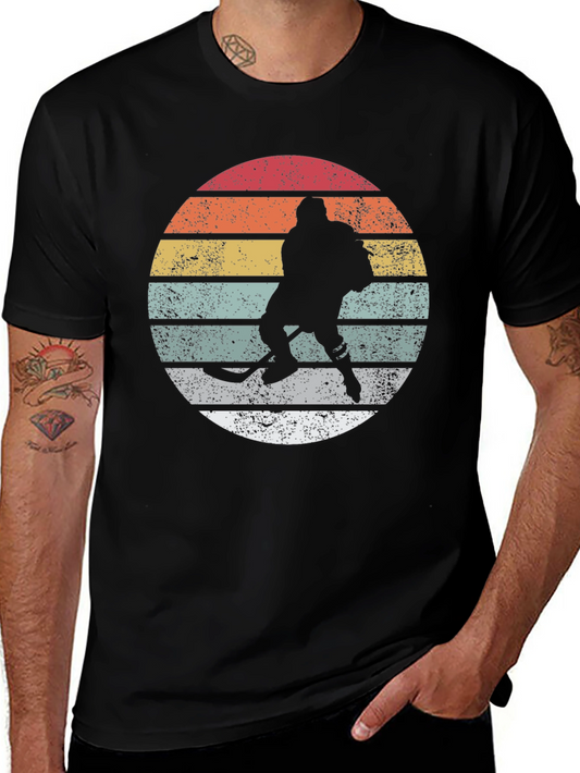 Vintage Hockey Player T-Shirt