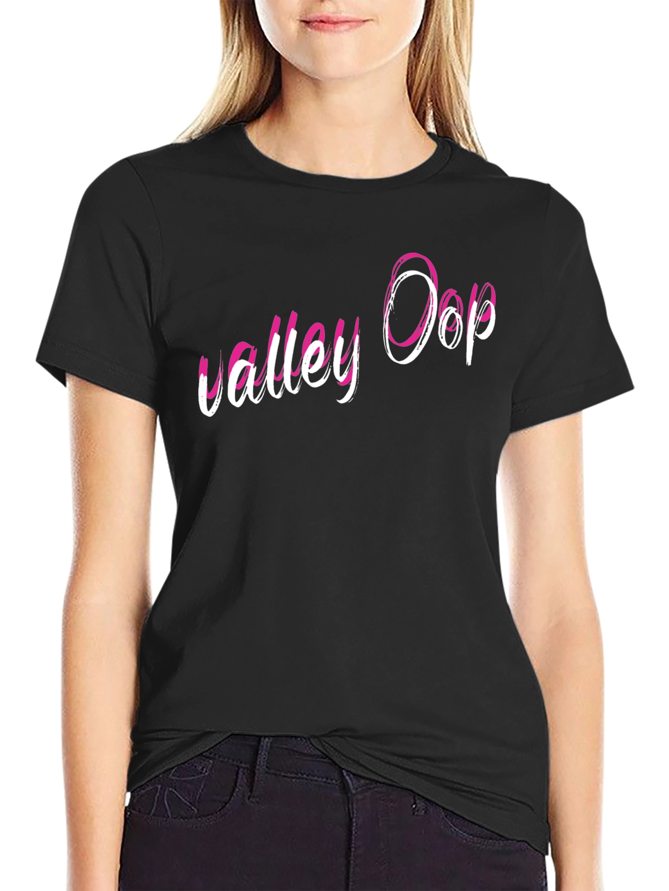 Valley Oop Graphic T-Shirt - Stylish Cotton Tee