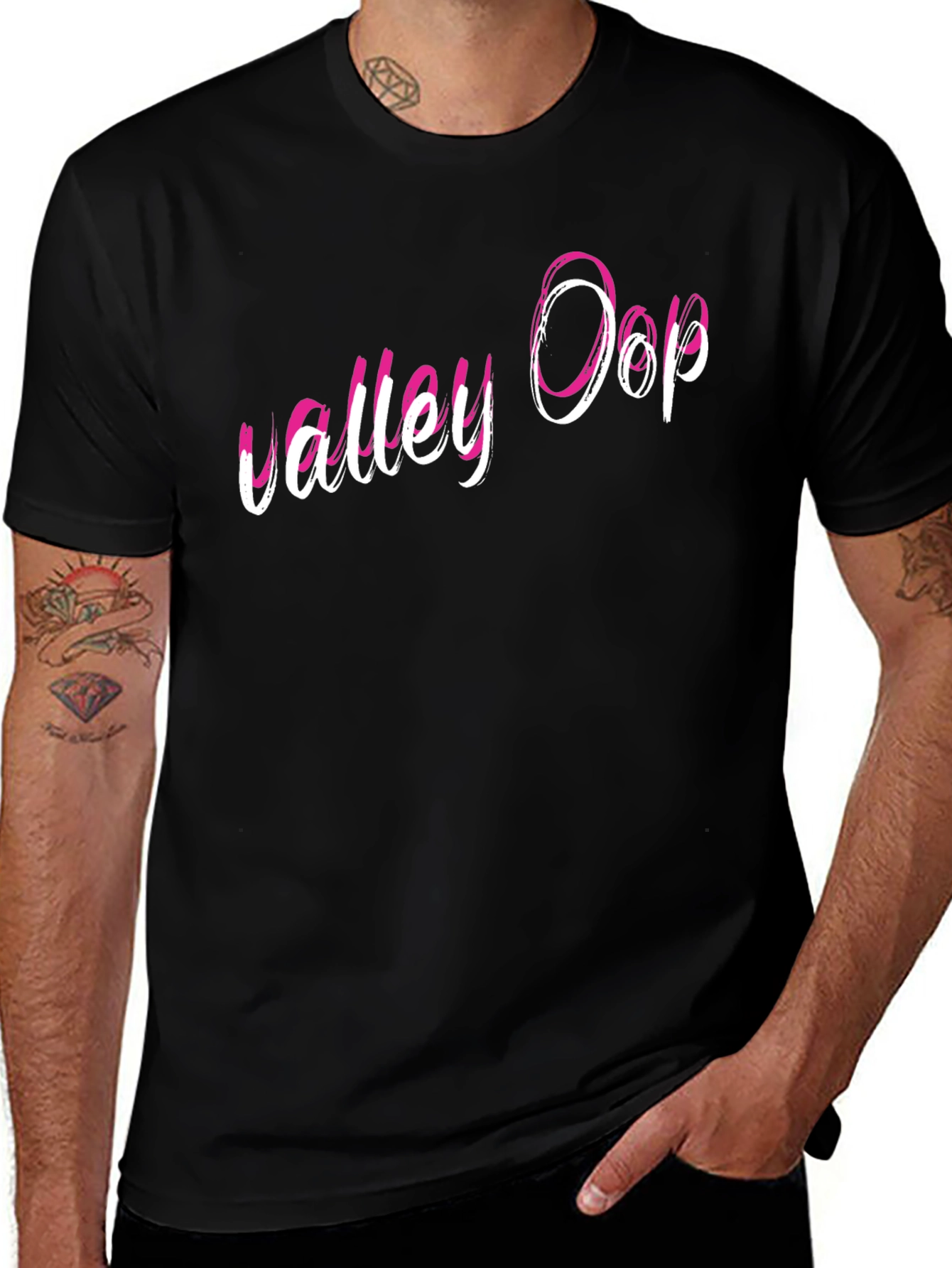 Valley Oop Graphic T-Shirt - Stylish Cotton Tee