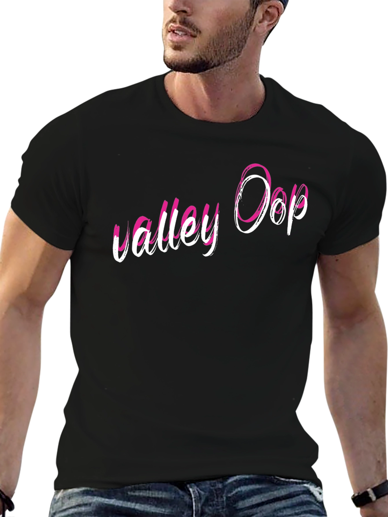 Valley Oop Graphic T-Shirt - Stylish Cotton Tee