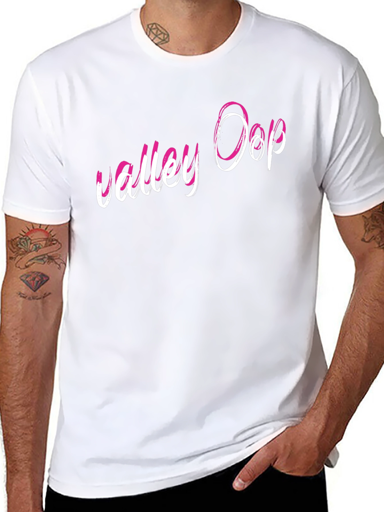 Valley Oop Graphic T-Shirt - Stylish Cotton Tee