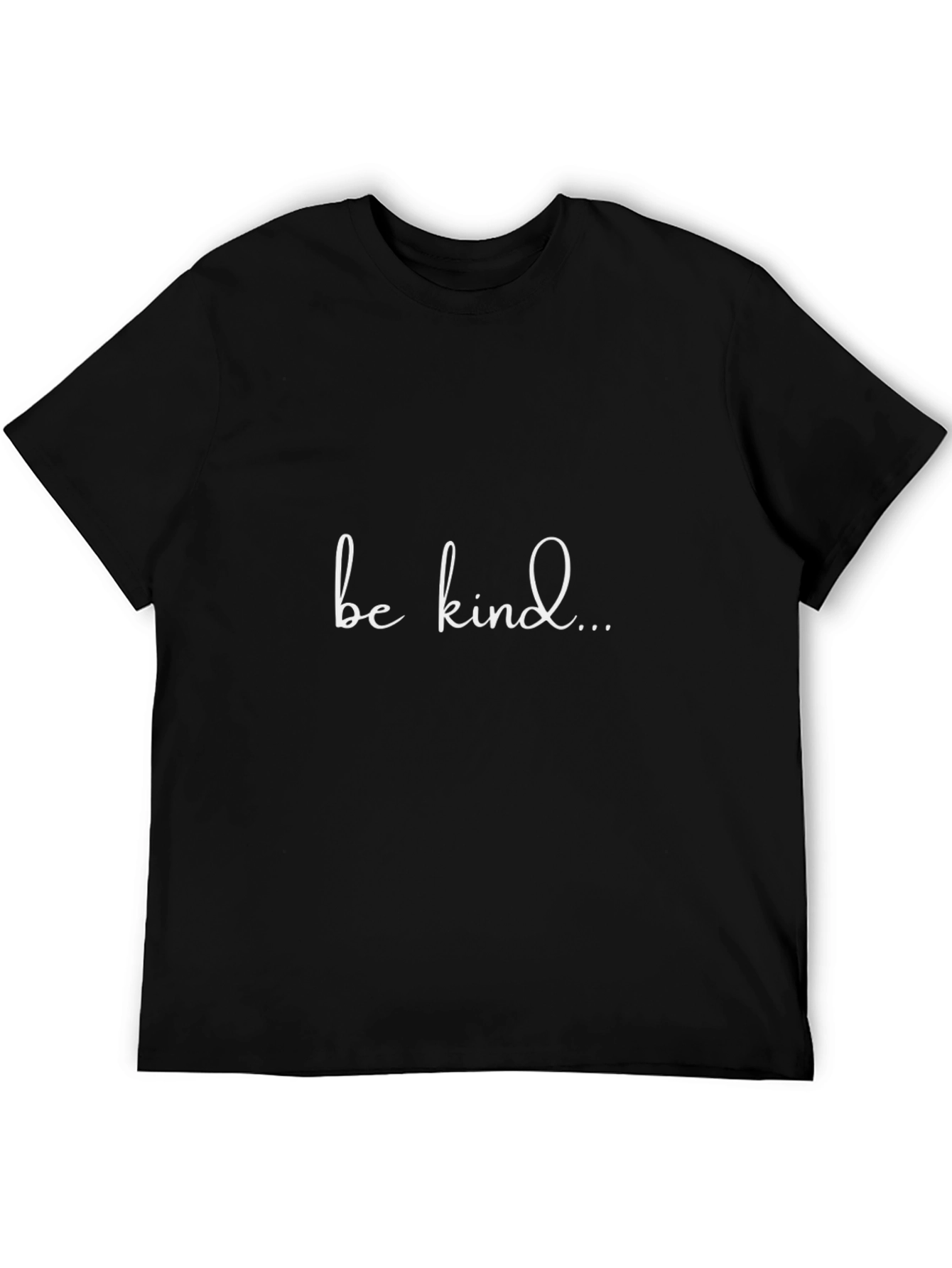 Be Kind Black T-Shirt - Mens Casual Tee