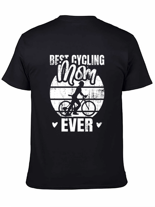 Best Cycling Mom Ever T-Shirt - Gift for Cycling Moms