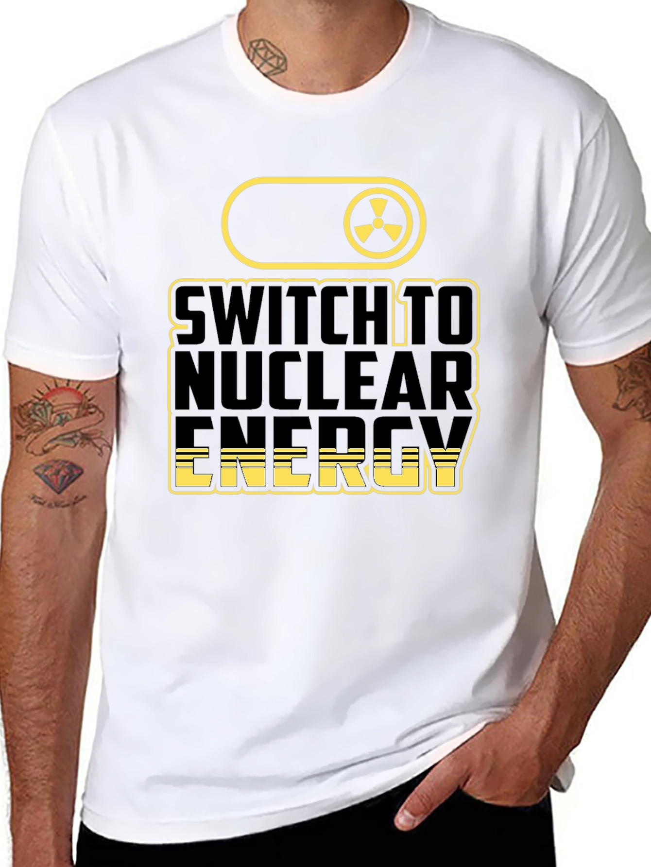 Switch to Nuclear Energy Graphic T-Shirt