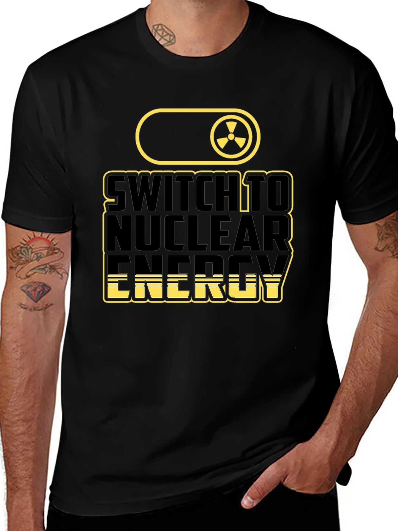 Switch to Nuclear Energy Graphic T-Shirt