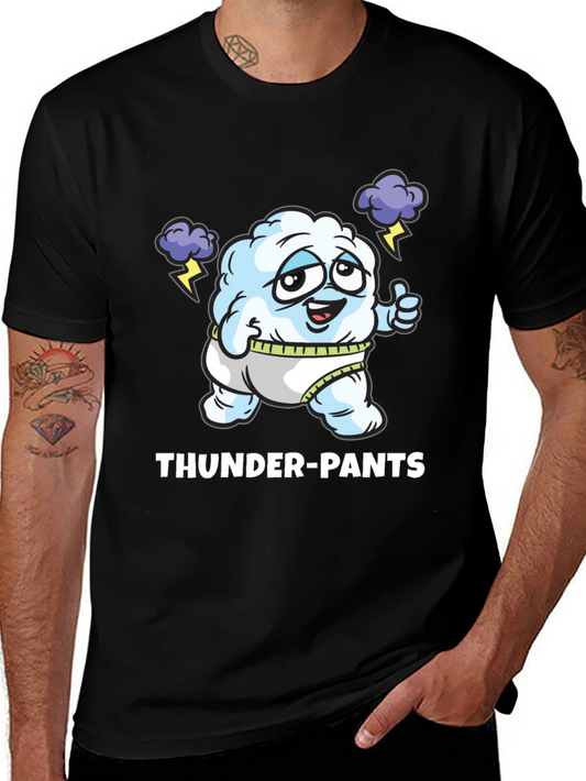 Thunder Pants Funny Graphic T-Shirt
