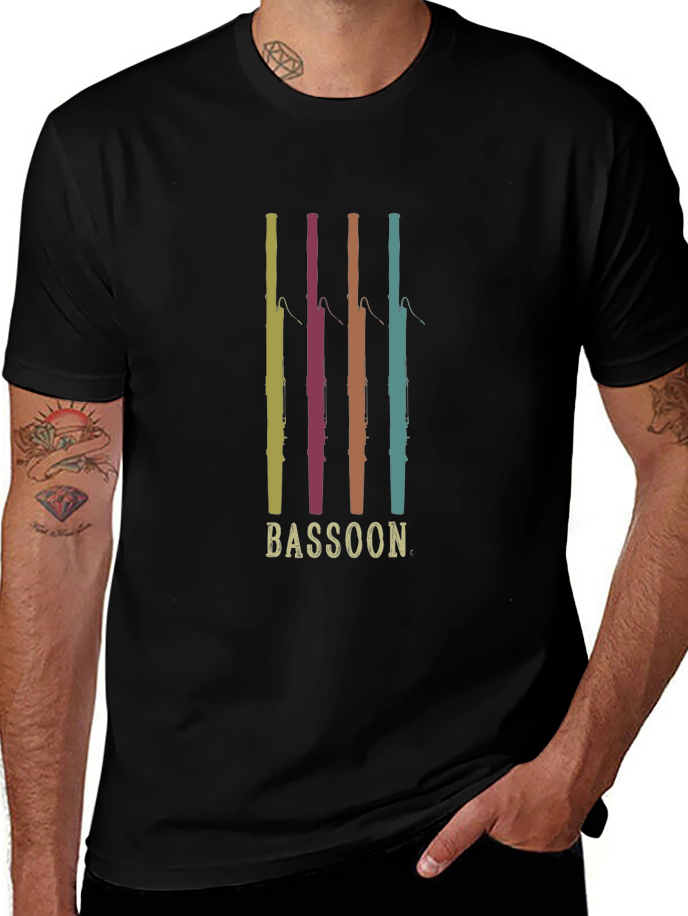 Bassoon T-Shirt - Music Lover Tee