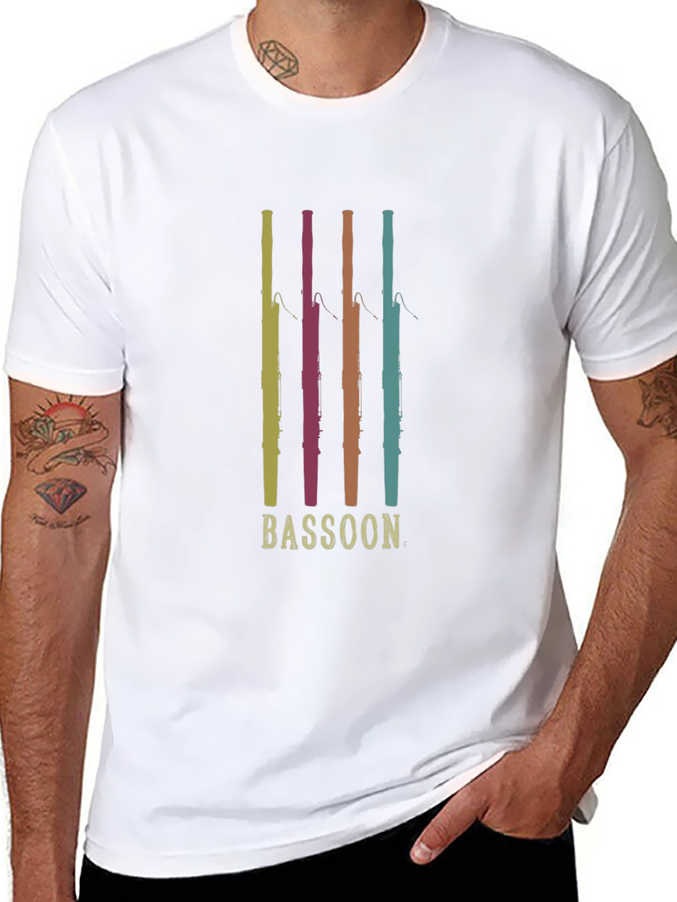 Bassoon T-Shirt - Music Lover Tee
