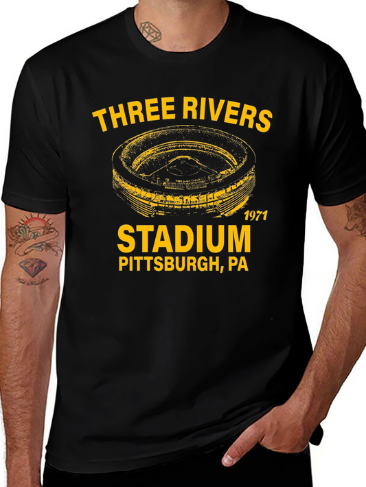 Three Rivers Stadium Pittsburgh PA T-Shirt