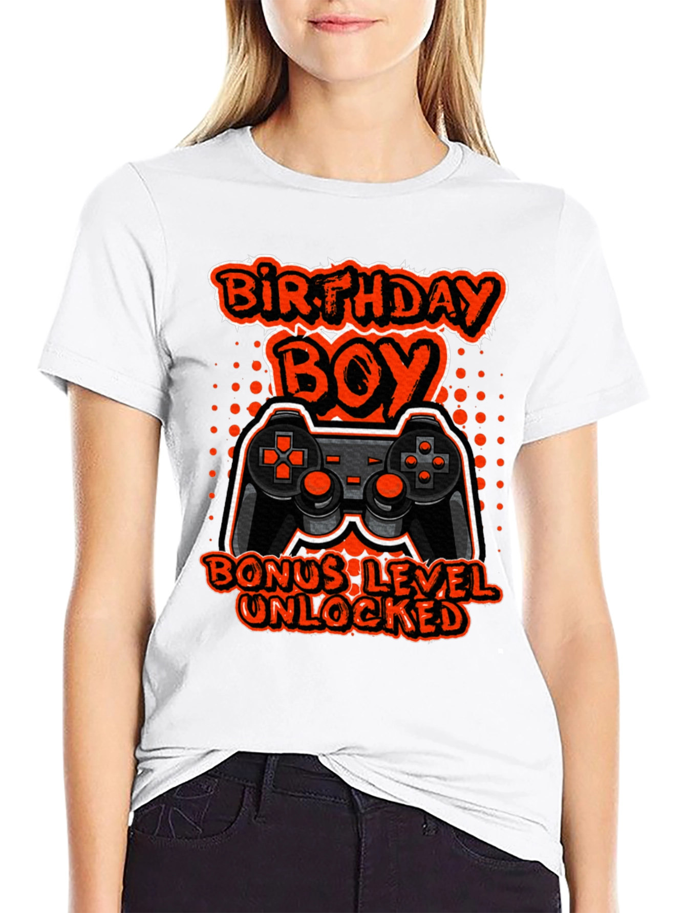 Birthday Boy Bonus Level Unlocked Gamer T-Shirt
