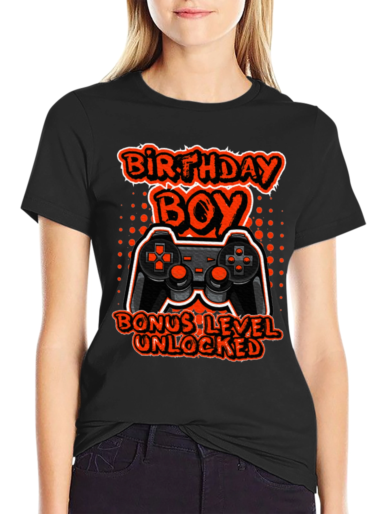 Birthday Boy Bonus Level Unlocked Gamer T-Shirt