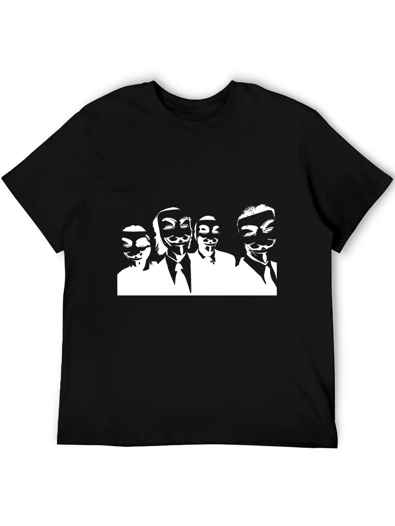 Anonymous Group Black T-Shirt