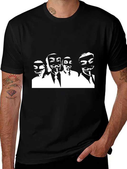 Anonymous Group Black T-Shirt