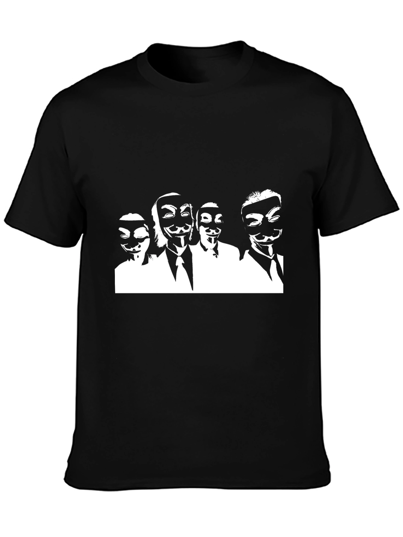 Anonymous Group Black T-Shirt