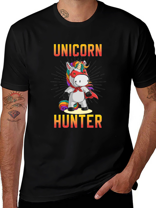 Unicorn Hunter T-Shirt - Fun Novelty Tee for Mythical Creature Fans