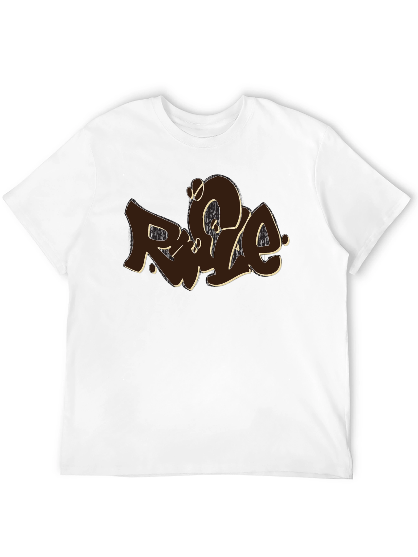 Urban Graphic Tee - Rule Graffiti Style