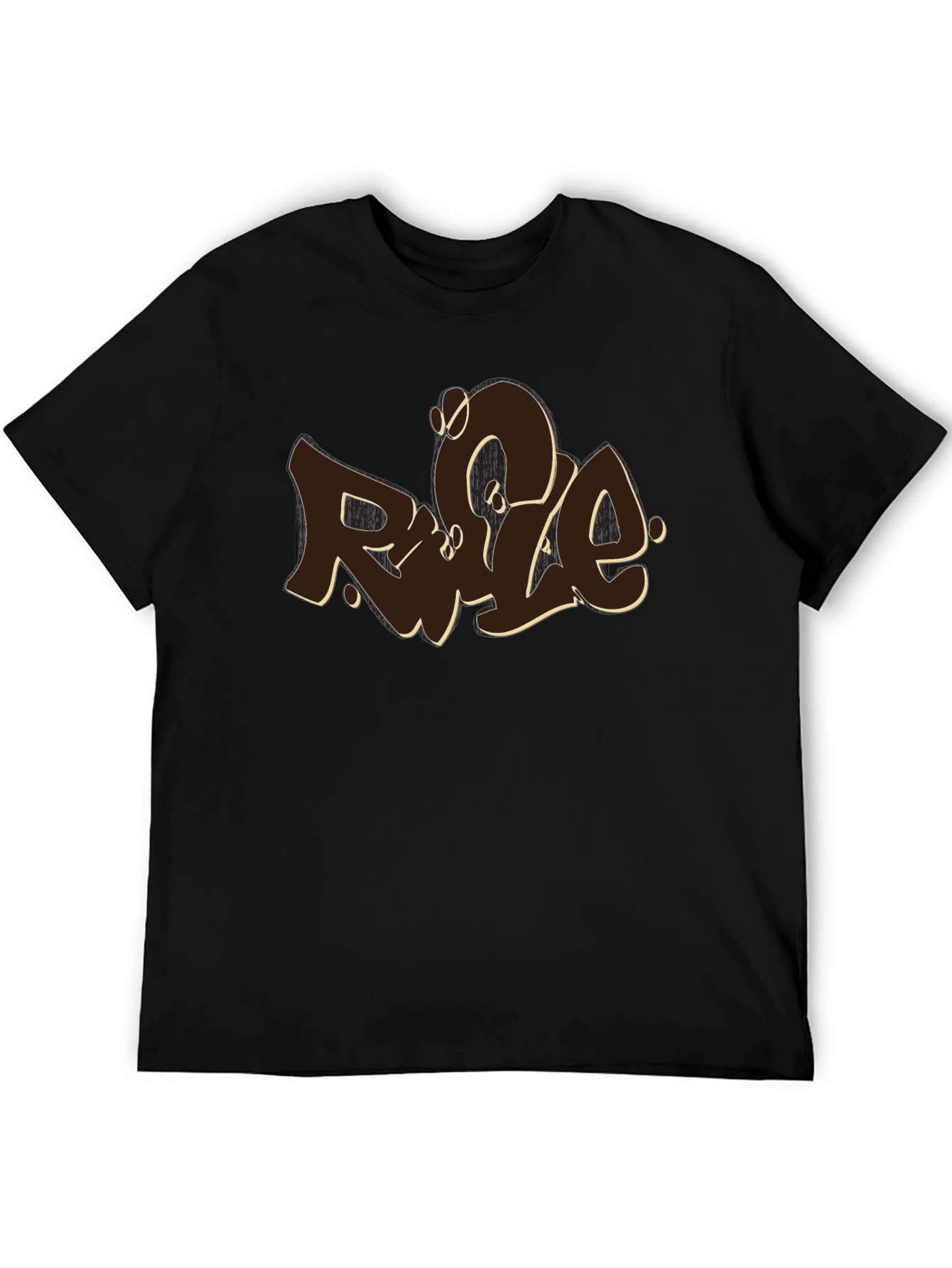 Urban Graphic Tee - Rule Graffiti Style