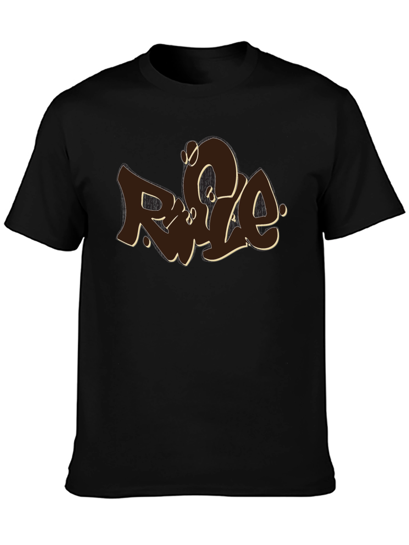 Urban Graphic Tee - Rule Graffiti Style