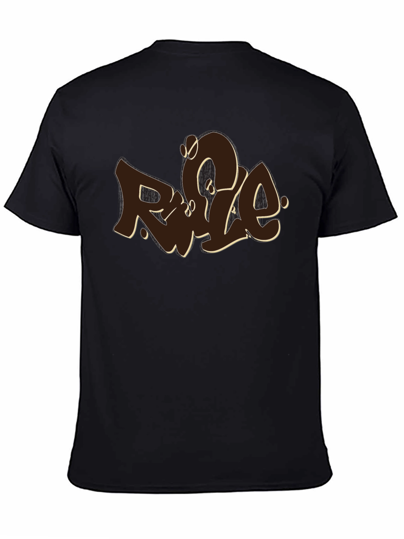 Urban Graphic Tee - Rule Graffiti Style