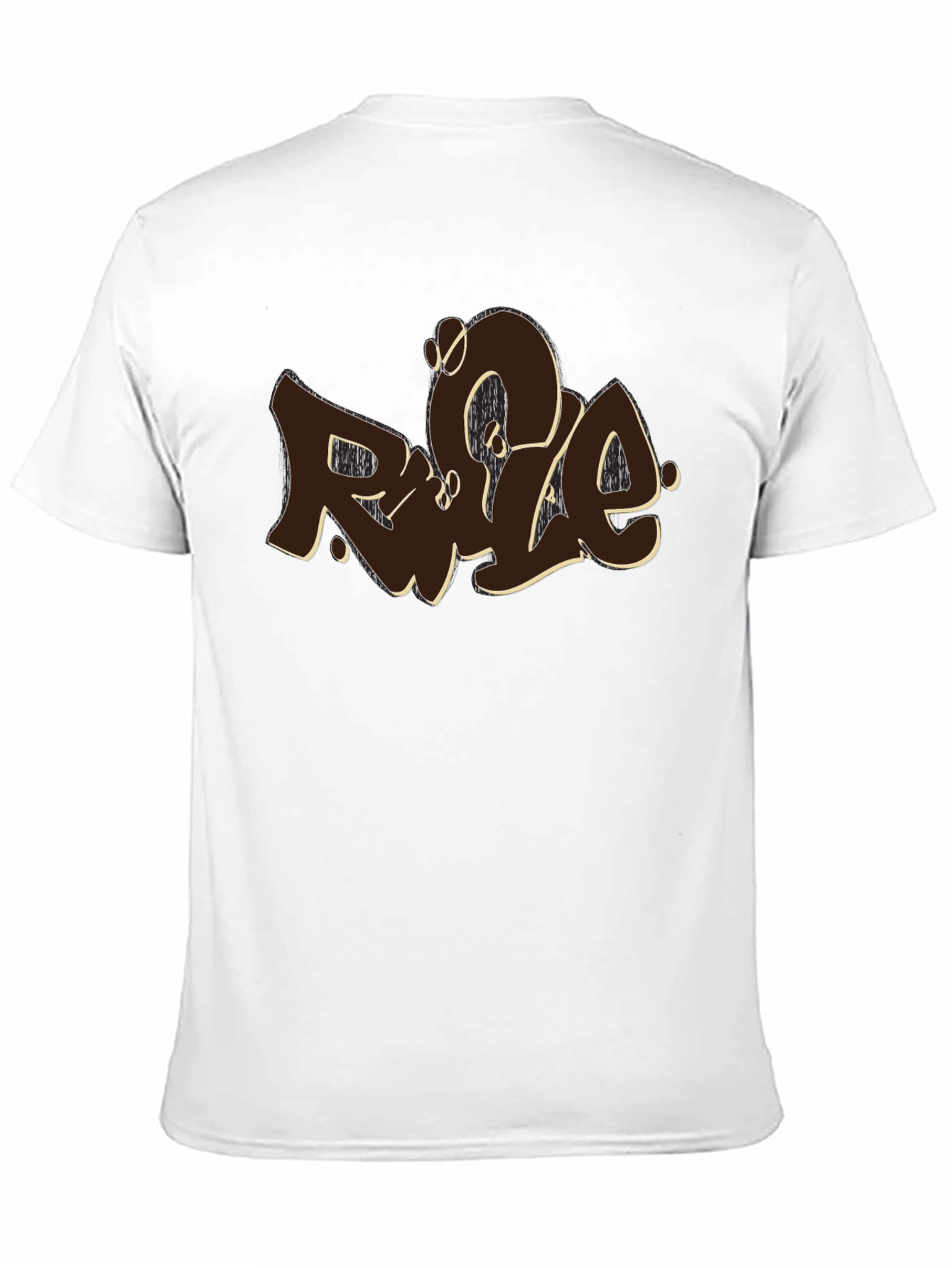Urban Graphic Tee - Rule Graffiti Style