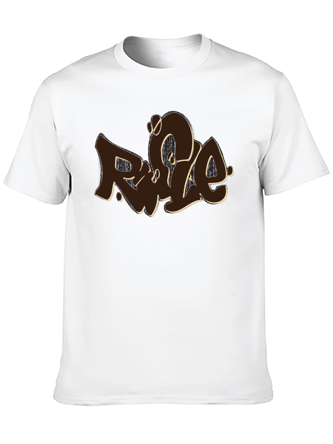 Urban Graphic Tee - Rule Graffiti Style