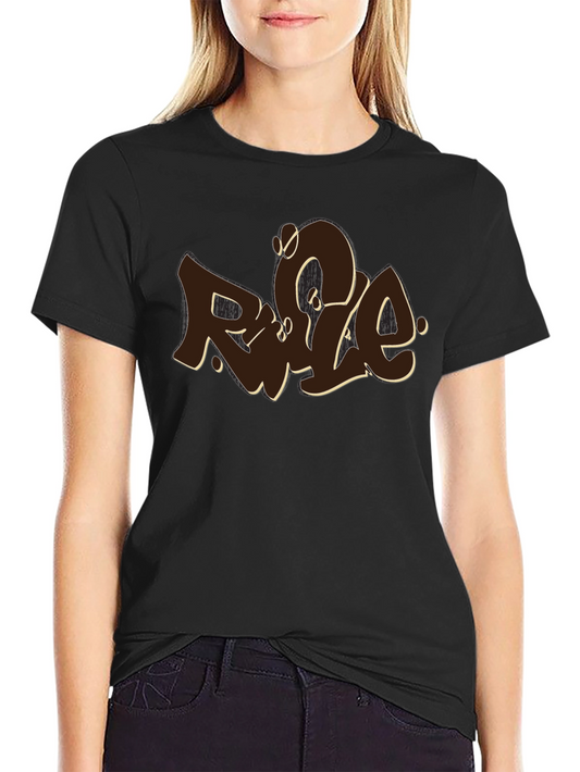 Urban Graphic Tee - Rule Graffiti Style