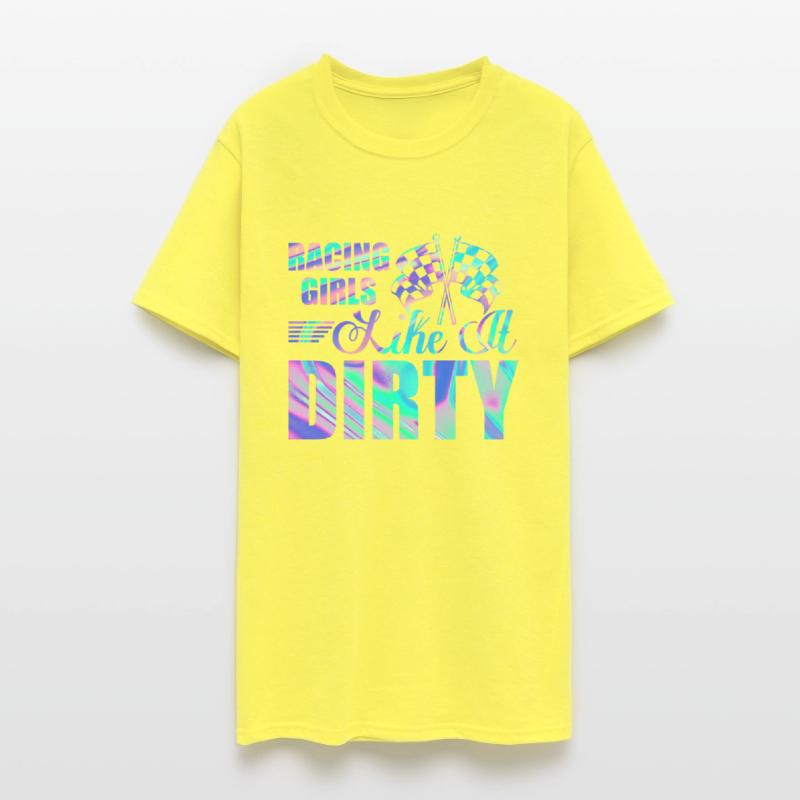 Racing Girls Like It Dirty Drag Racer Muscle Car