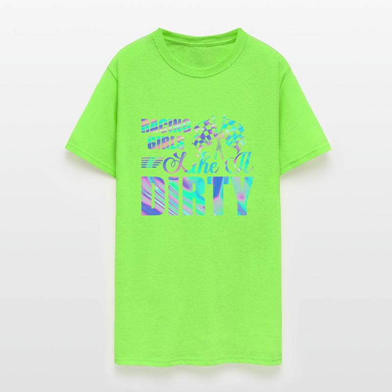 Racing Girls Like It Dirty Drag Racer Muscle Car