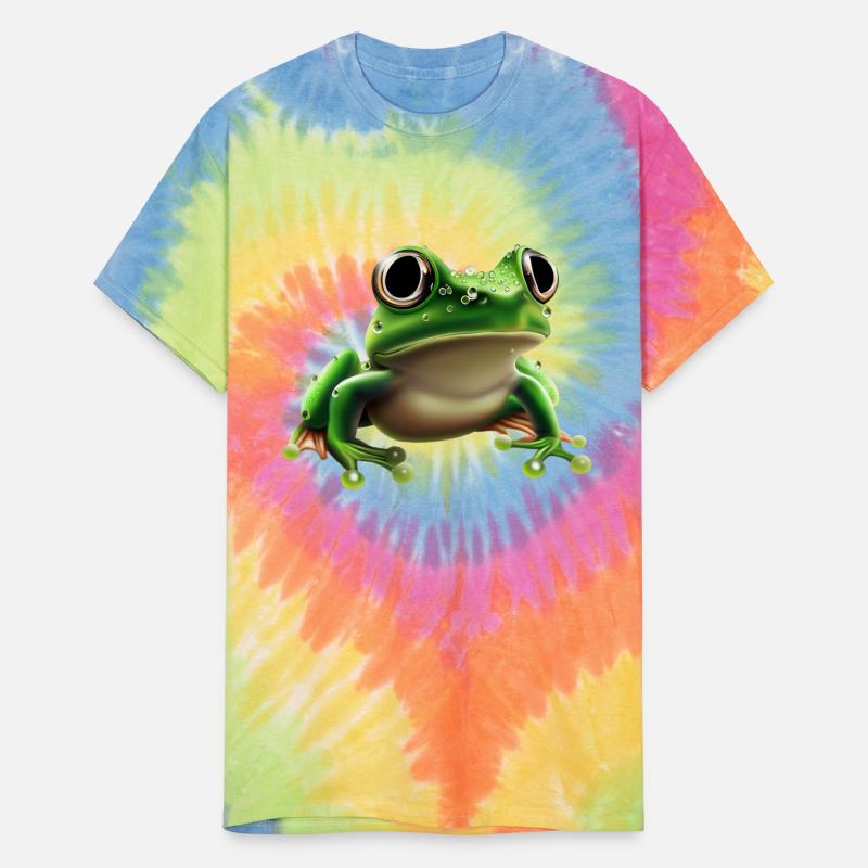 Rain frog water drop frog