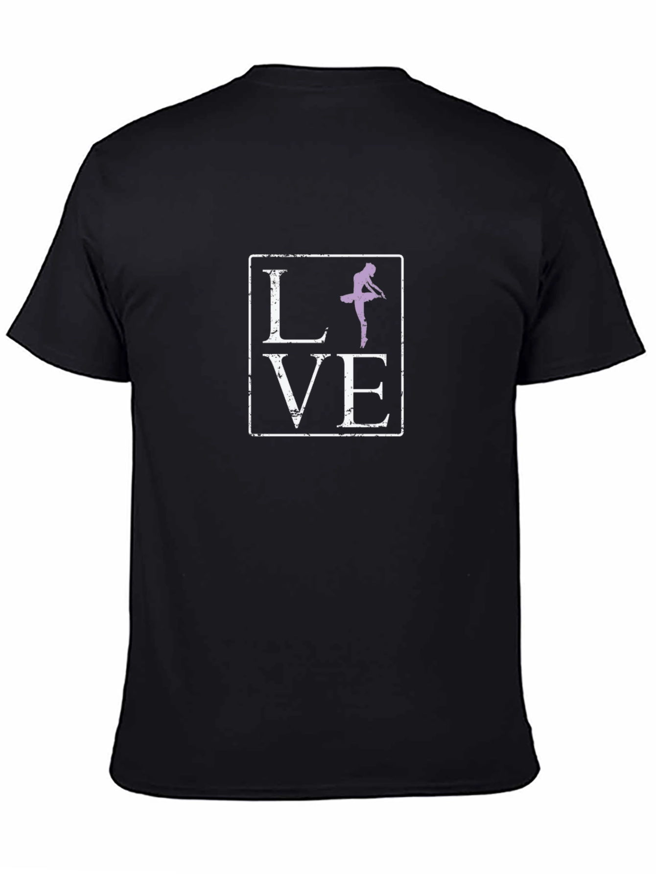 Ballet Love Graphic Tee - Black