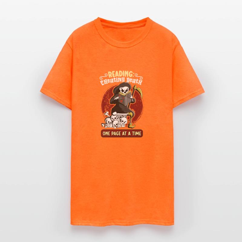 Reading Grim Reaper Book Lover Literature Dark Fun