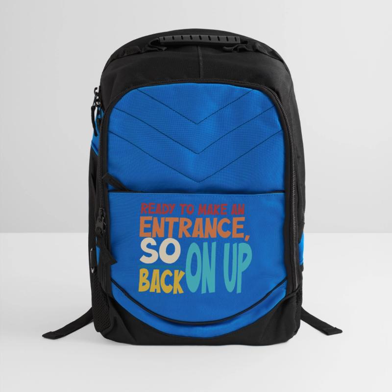 Ready To Make An Entrance, So Back On Up Apparel