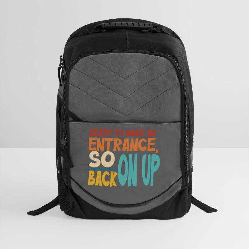 Ready To Make An Entrance, So Back On Up Apparel