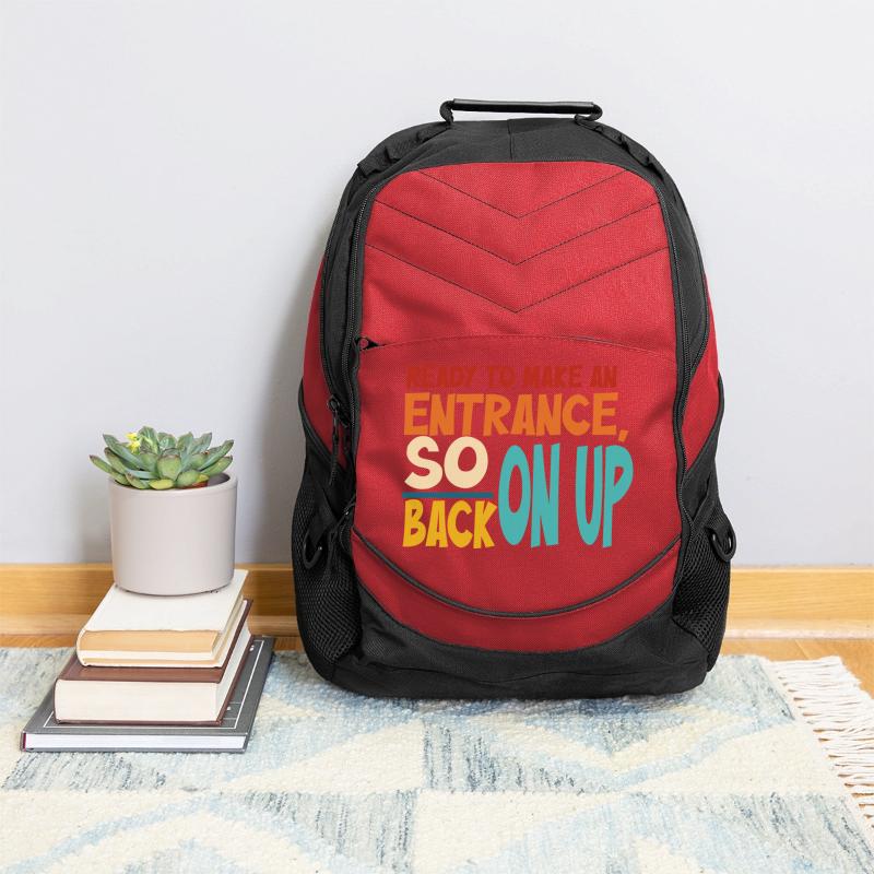 Ready To Make An Entrance, So Back On Up Apparel