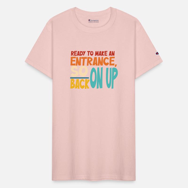Ready To Make An Entrance, So Back On Up Apparel