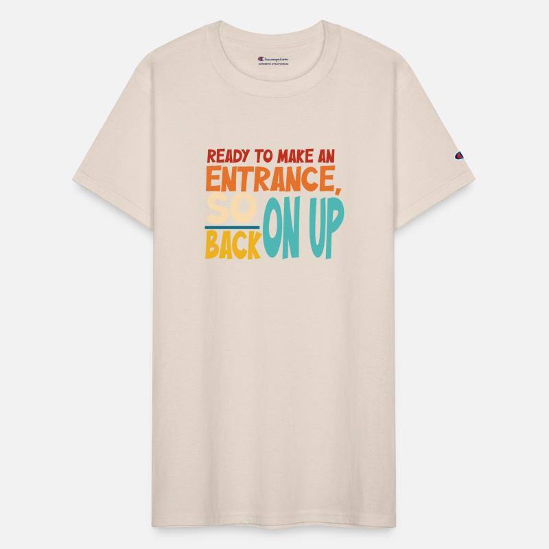 Ready To Make An Entrance, So Back On Up Apparel