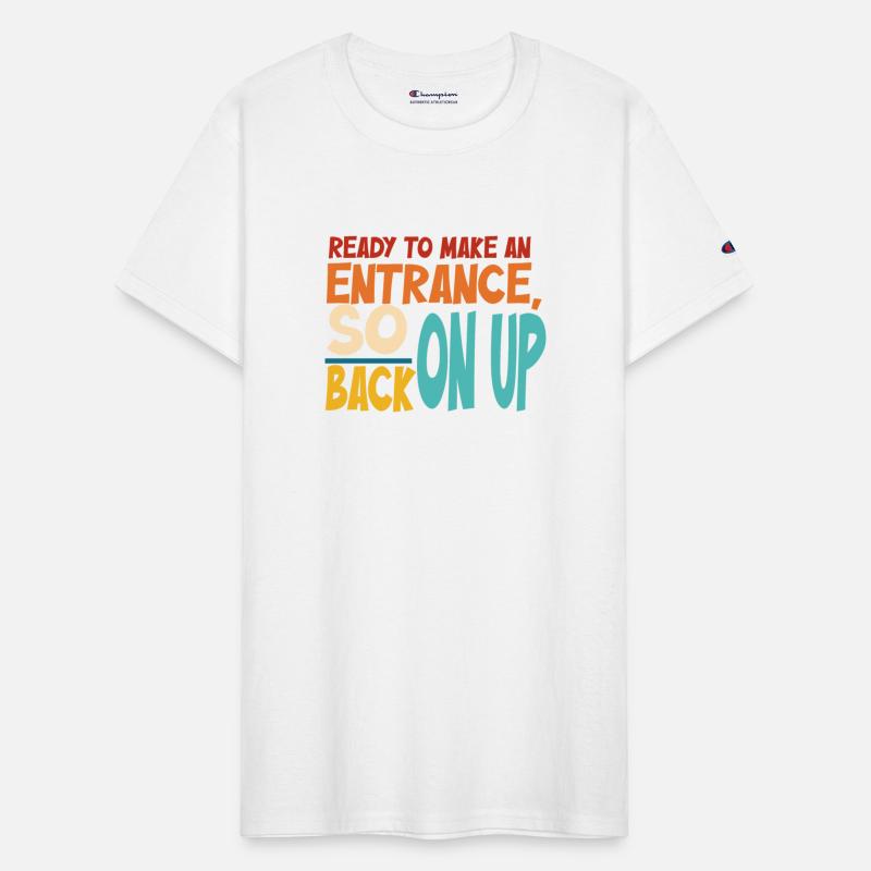 Ready To Make An Entrance, So Back On Up Apparel