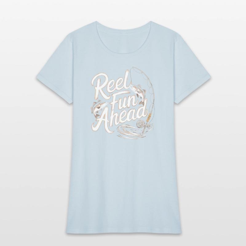 Reel Fun Ahead Kayaking Fishing Design