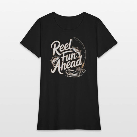 Reel Fun Ahead Kayaking Fishing Design