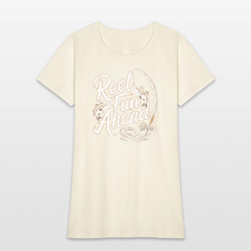 Reel Fun Ahead Kayaking Fishing Design