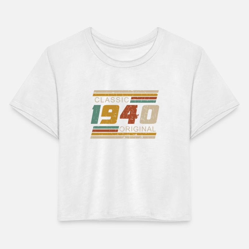 Retro 1940 Birthday Year Classic Original Slogan