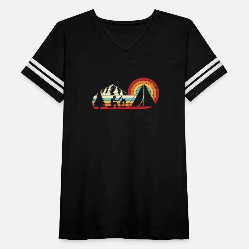 Retro Backpacking Campgrounds Glamping Camper