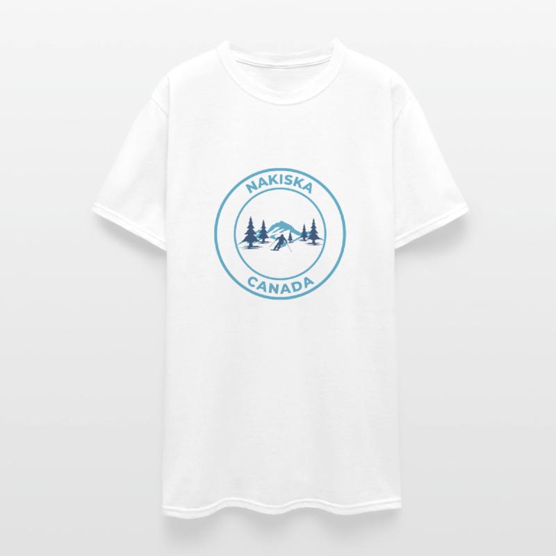 Retro Cool Skiing in Nakiska Canada Souvenir