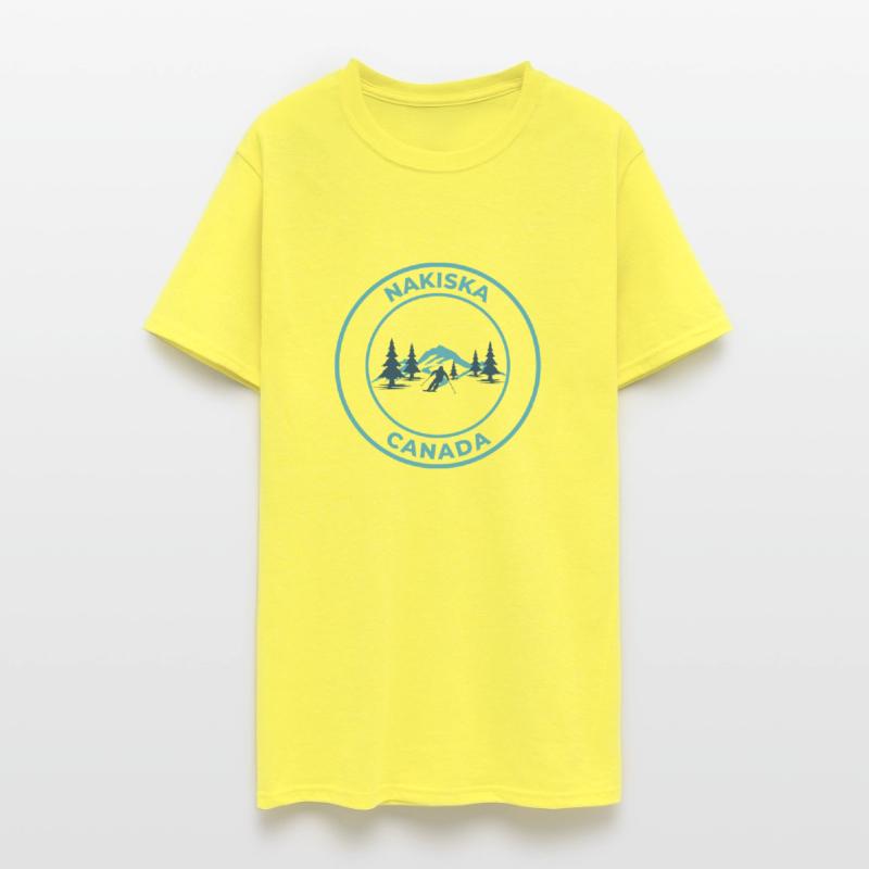 Retro Cool Skiing in Nakiska Canada Souvenir