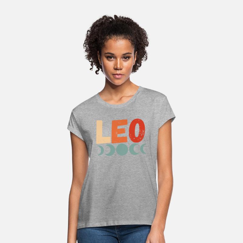 Retro Leo zodiac sign