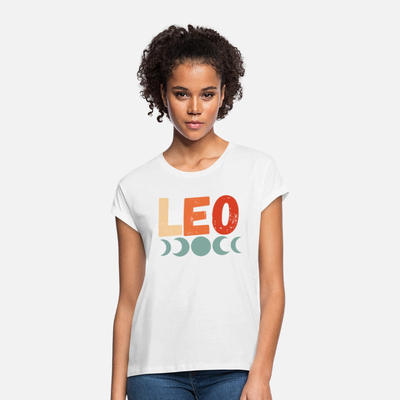 Retro Leo zodiac sign