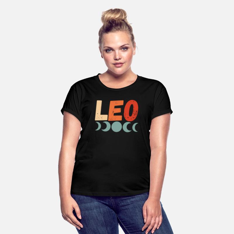 Retro Leo zodiac sign